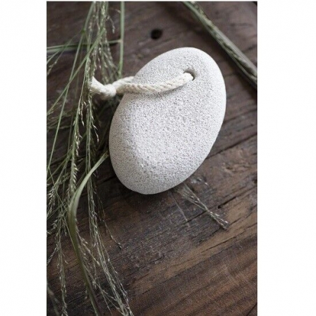 Pierre ponce blanche à suspendre