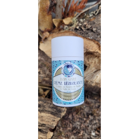 déodorant naturel et vegane en stick senteur Bois Givré