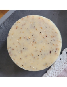 Savon des Ecoliers pour les petites mains sales qui collent, au lait de brebis nourrissant, sans parfum et exfoliant 2
