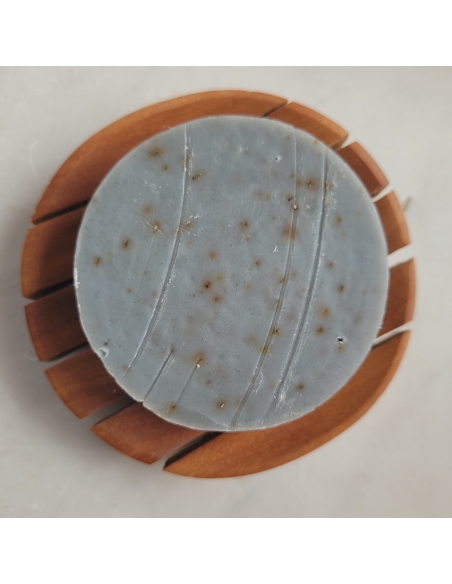 Savon Shampooing Vegan à l'Avoine, Argile verte et aux huiles essentielles bio - Sylvestre, Le Forestier.