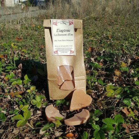 Sachet de savons individuels Eugénie, la Donneuse d'Eau, vendus au poids