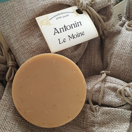 savon naturel vegan au lait d'avoine, beurre de karité, aloe vera et calendula. Sans parfum, ni allergènes