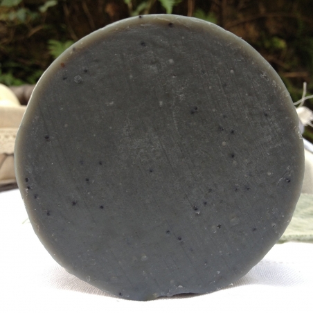 Savon Shampooing Charbon et Eucalyptus dans sa boite de transport - Marcel l'Ouvrier