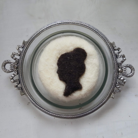Savon naturel feutré camée écru -zéro dechet