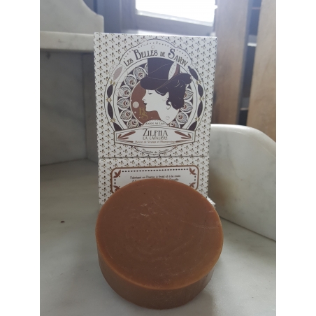 Savon sans parfum au lait de jument bio saponifié à froid et tout en un