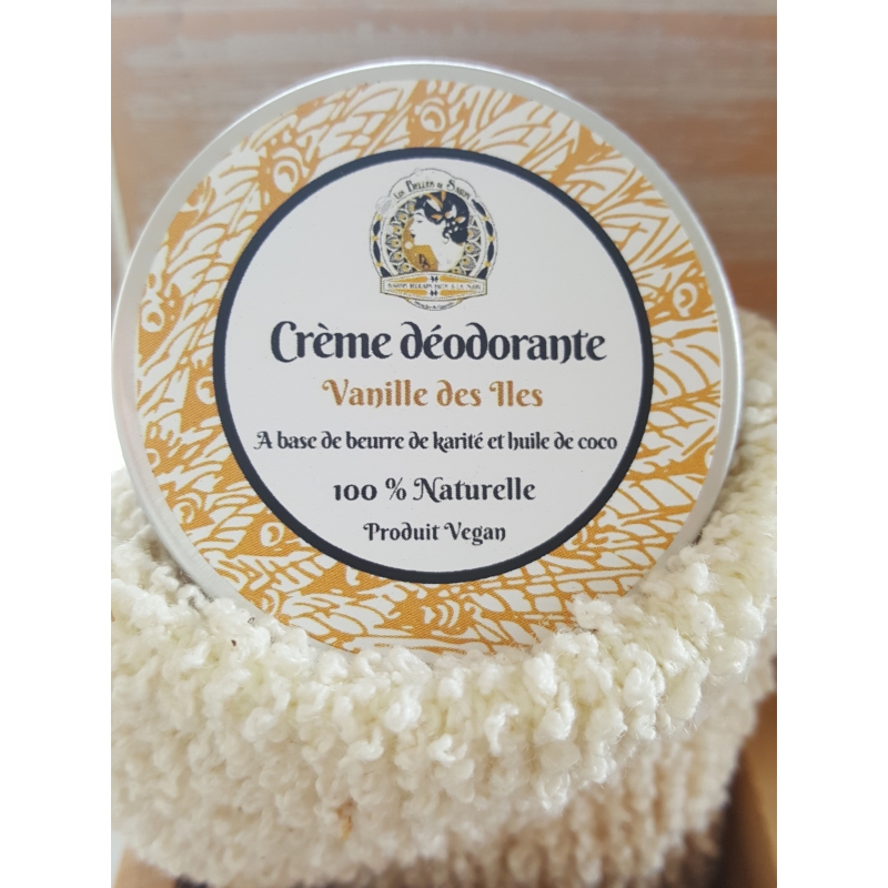Crème déodorante naturelle et végane à la...