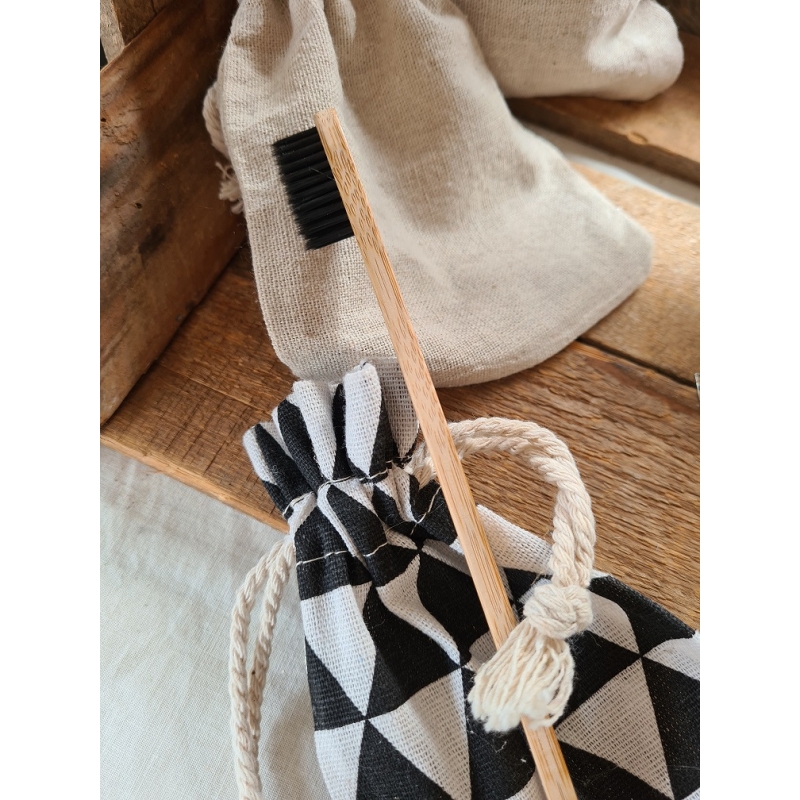 Brosse à dents en bambou éco responsable adultes