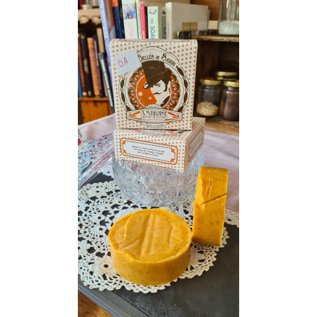 Savon naturel Bois de pin et fleur de sel, poids réduit ou défaut d'aspect