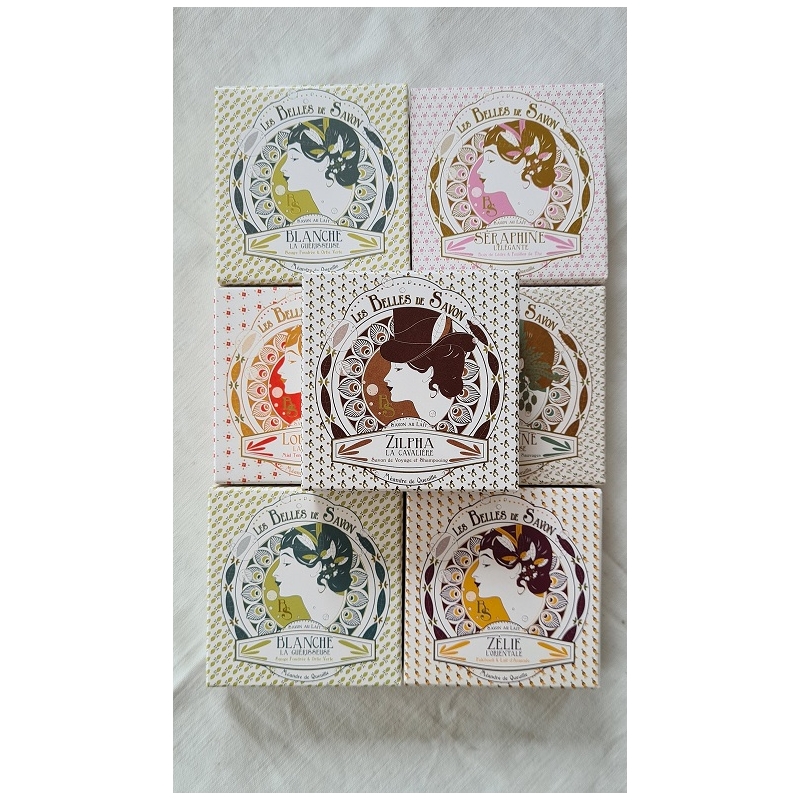 Toute la gamme de savons naturels Dames - lot...