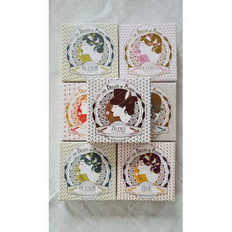 Toute la gamme de savons naturels Dames - lot de 9 savons glycérinés et surgras