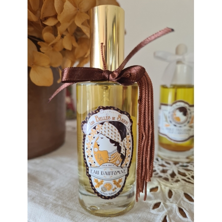 Eau d'Automne, flacon de parfum naturel 50 ml avec vaporisateur