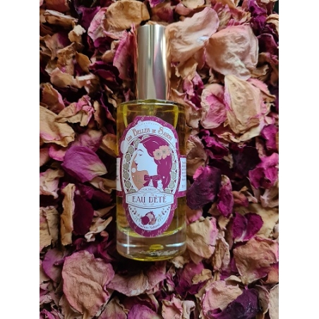 Eau d’Été, parfum naturelle, rose et grenade