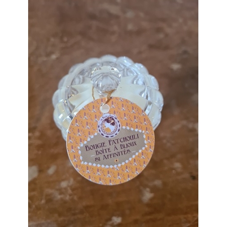 Bougie artisanale parfumée dans sa verrerie boite à bijoux réutilisable ou rechargeable Bougie artisanale parfumée dans sa verrerie boite à bijoux réutilisable ou rechargeable