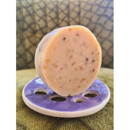 savon au lait de chèvre et lavandes bio Mathilde
