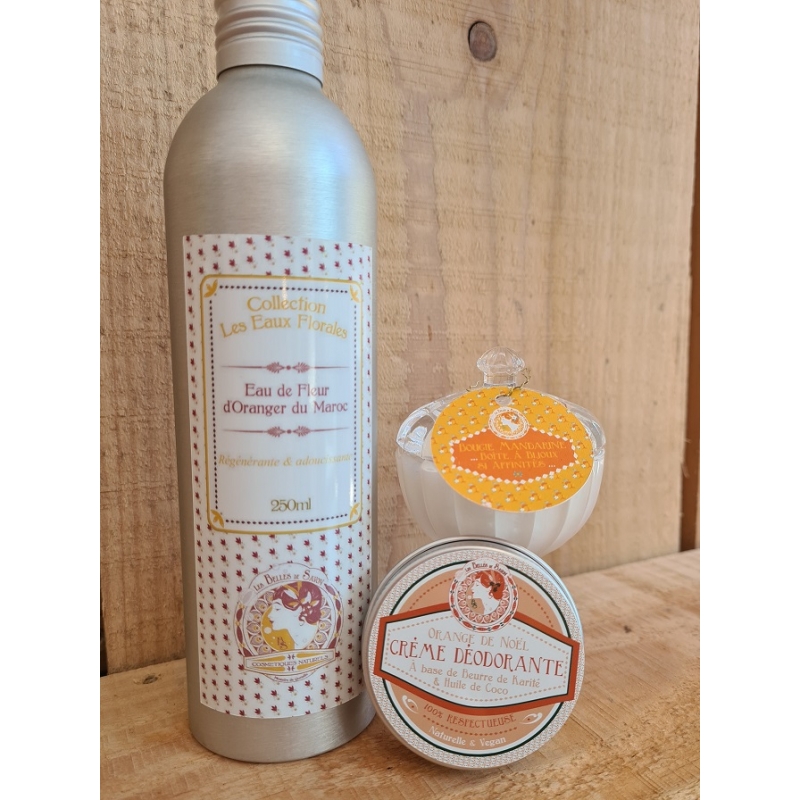 Crème dédorante naturelle et végane à l'orange...