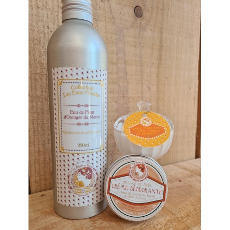 Crème dédorante naturelle et végane à l'orange de Noel format voyage 30 ml