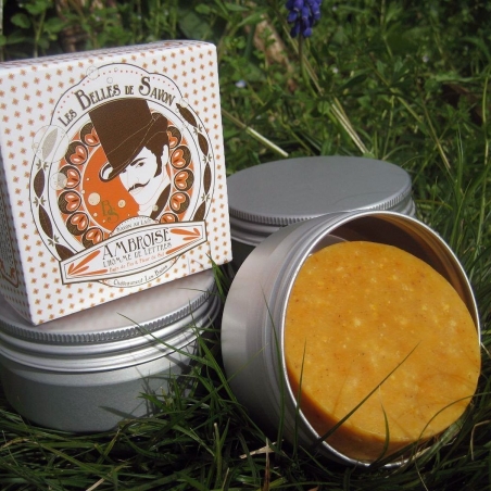 Boîte à savon classique en alu brossé - Belles de Savon Boîte à savon classique en alu brossé - Belles de Savon