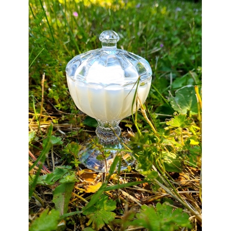 Bougie artisanale parfumée boite à bijoux "Fleur d'Oranger"